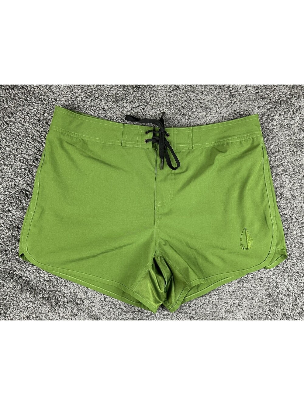 Tachuntfish Mens Medium Green Board Shorts Swim Trunks Surf Activewear Bottoms